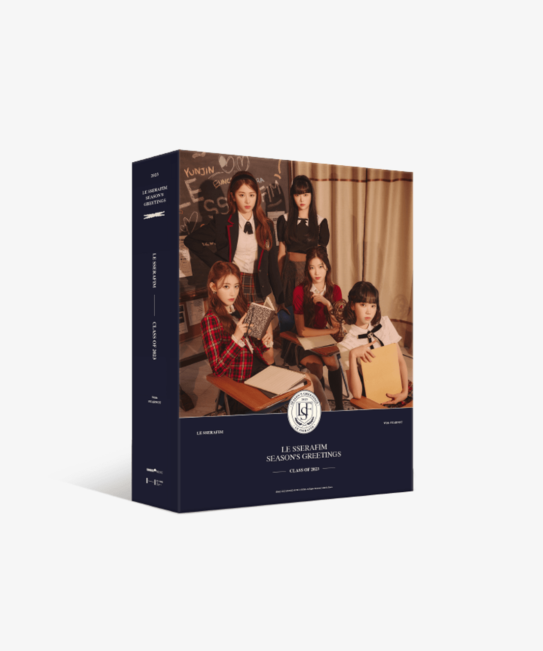  Le sserafim  2023 Seasons Greetings with weverse shop gift