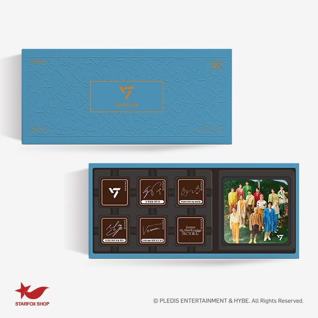 SEVENTEEN - ARTIST CHOCOLATE (BLUE) - interAsia