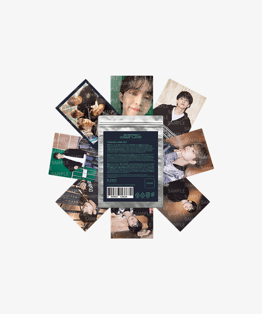 SEVENTEEN - CARAT LAND TRADING CARD - interAsia