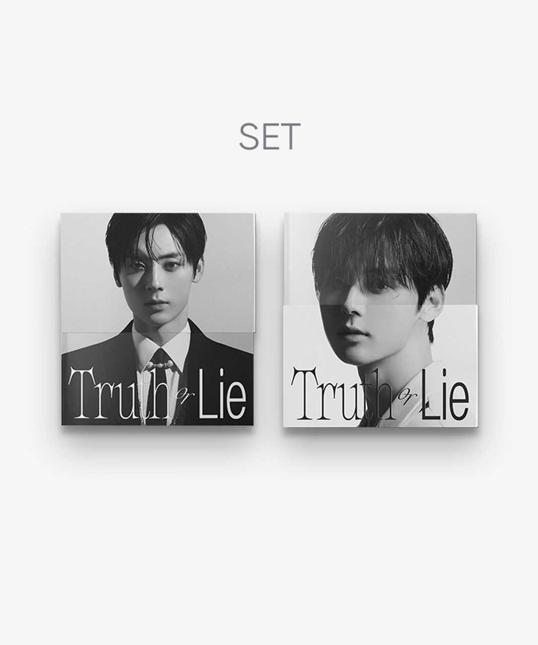   HWANG MINHYUN  Truth or Lie 1st MINI ALBUM Set  and  photo card 3 / photo album 3  with weverse shop gift