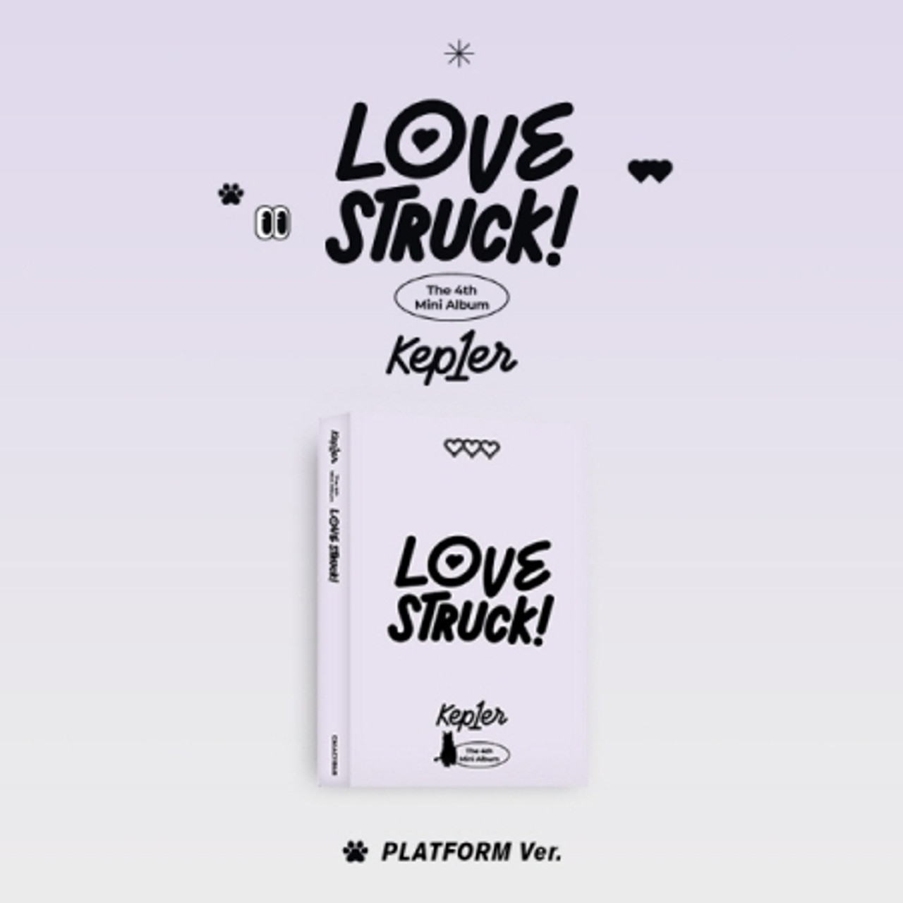 Kep1er  Mini 4th Album LOVESTRUCK! Platform Ver 
