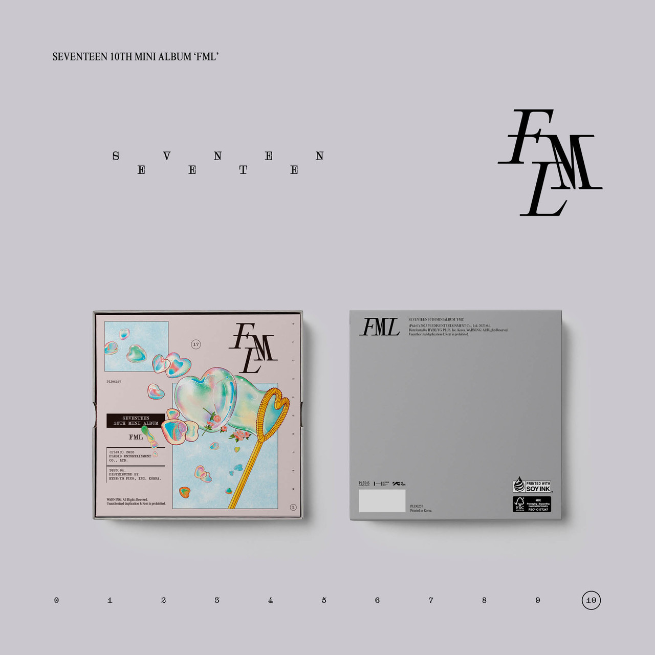 SEVENTEEN10th Mini Album FML CARAT Ver