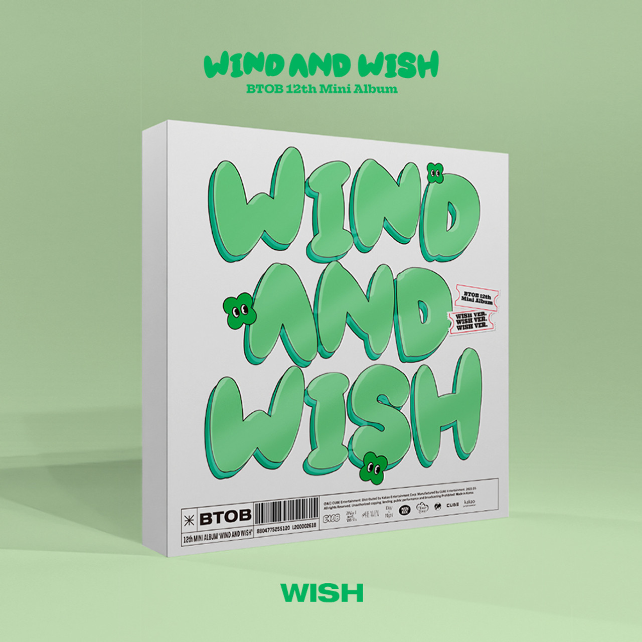 BTOB  12th Mini Album WIND AND WISH WISH ver