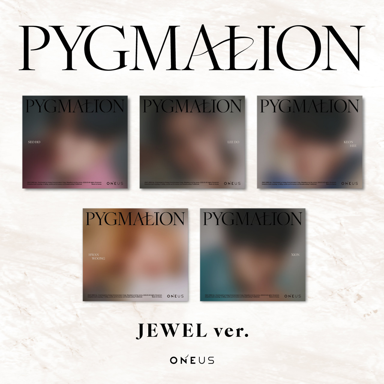 ONEUS  9th Mini Album PYGMALION JEWEL Random ver