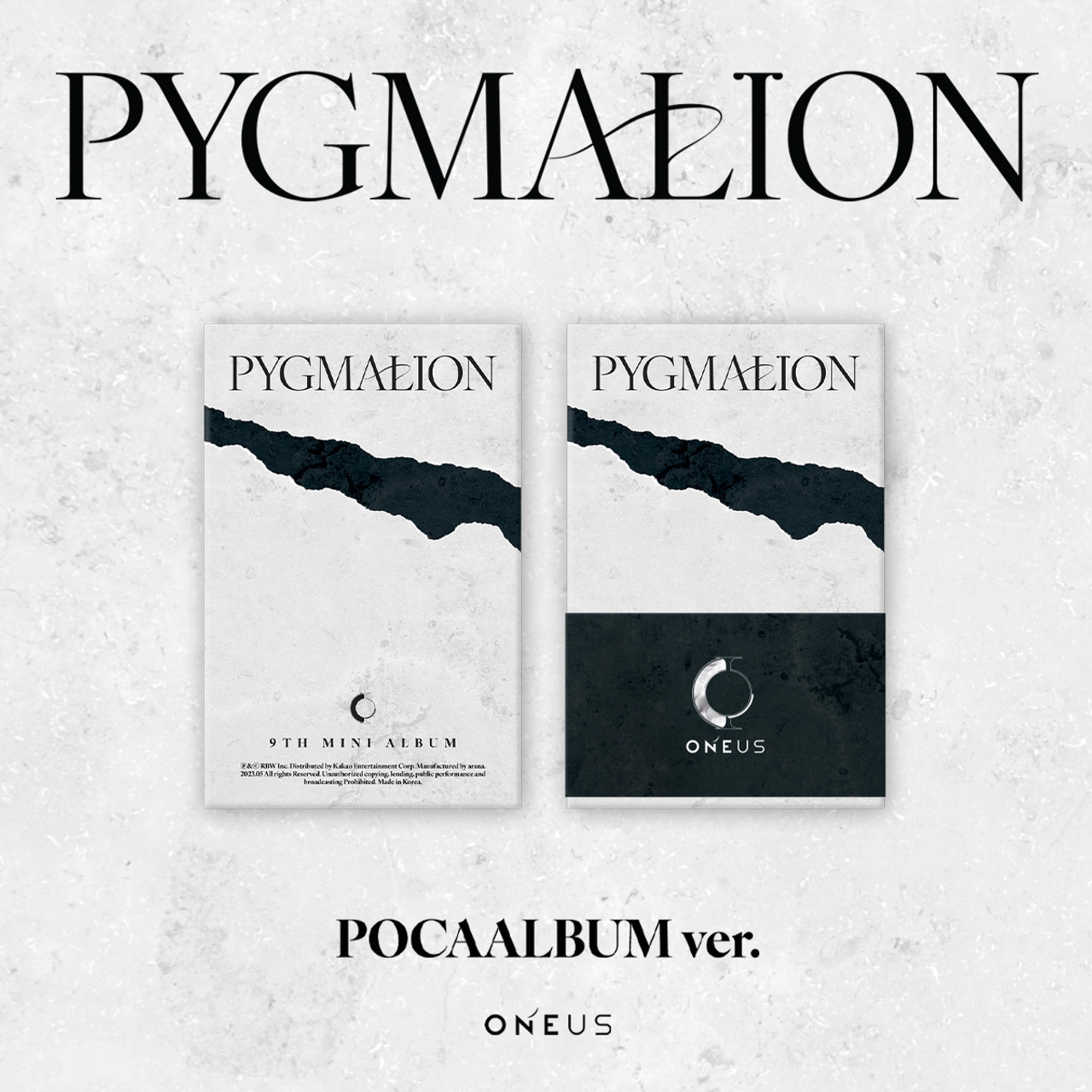 ONEUS  9th Mini Album PYGMALION POCAALBUM ver