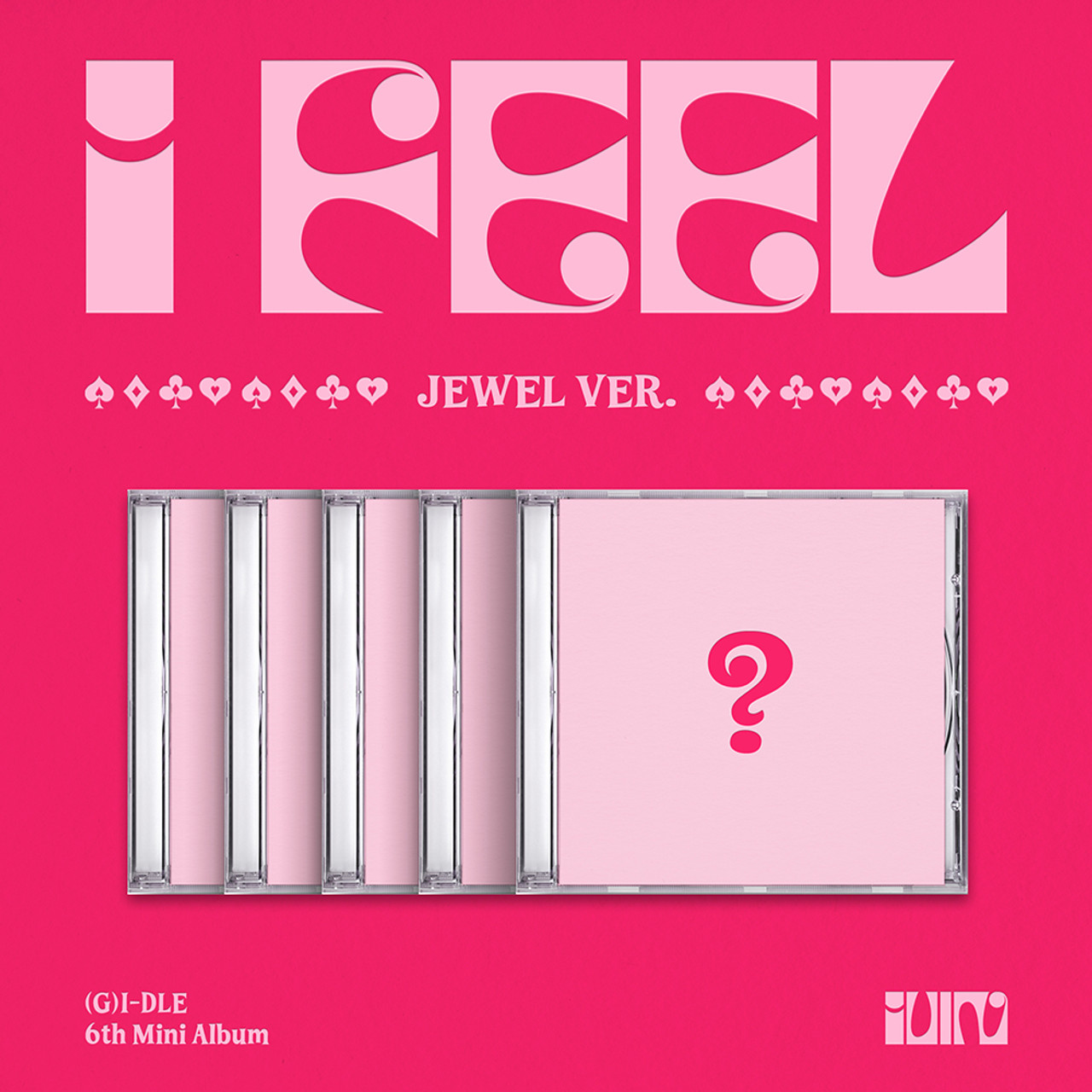 GIDLE  6th Mini Album I feel Jewel Random Ver