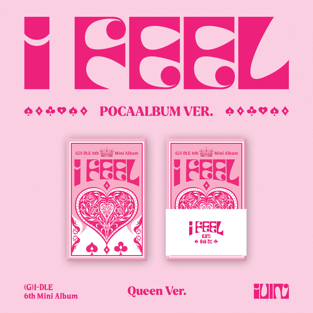 G)I-DLE - 6th Mini Album [I feel] PocaAlbum Ver. (Queen Ver.) - interAsia