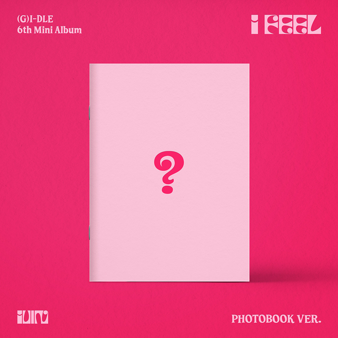GIDLE  6th Mini Album I feel PhotoBook Ver  and  poster