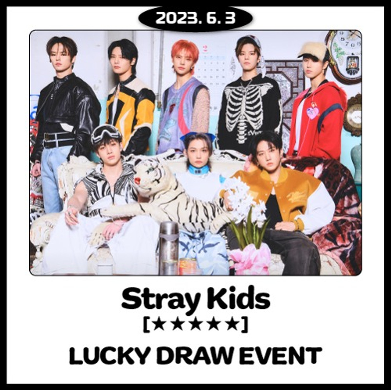 STRAY KIDS - (5-STAR) [Cover.C] + Photocard (SW)