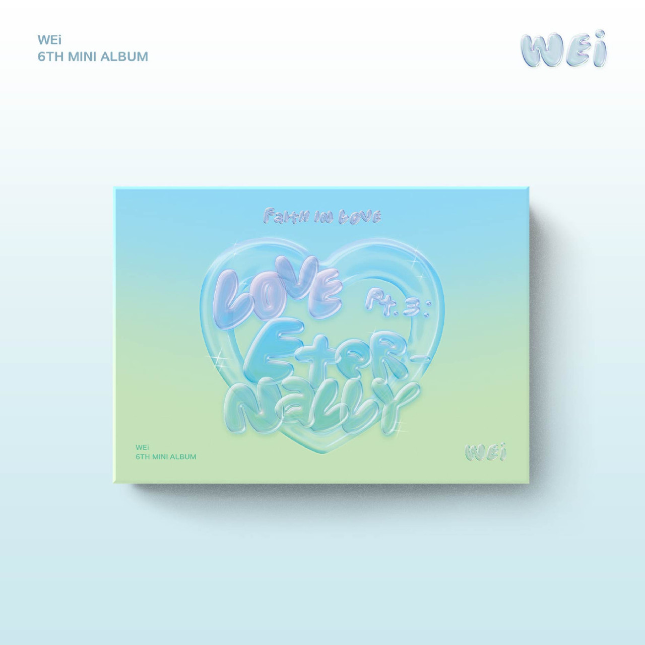 WEi  6th EP Album Love Pt3  Eternally Faith in love PocaAlbum Faith in love Ver 