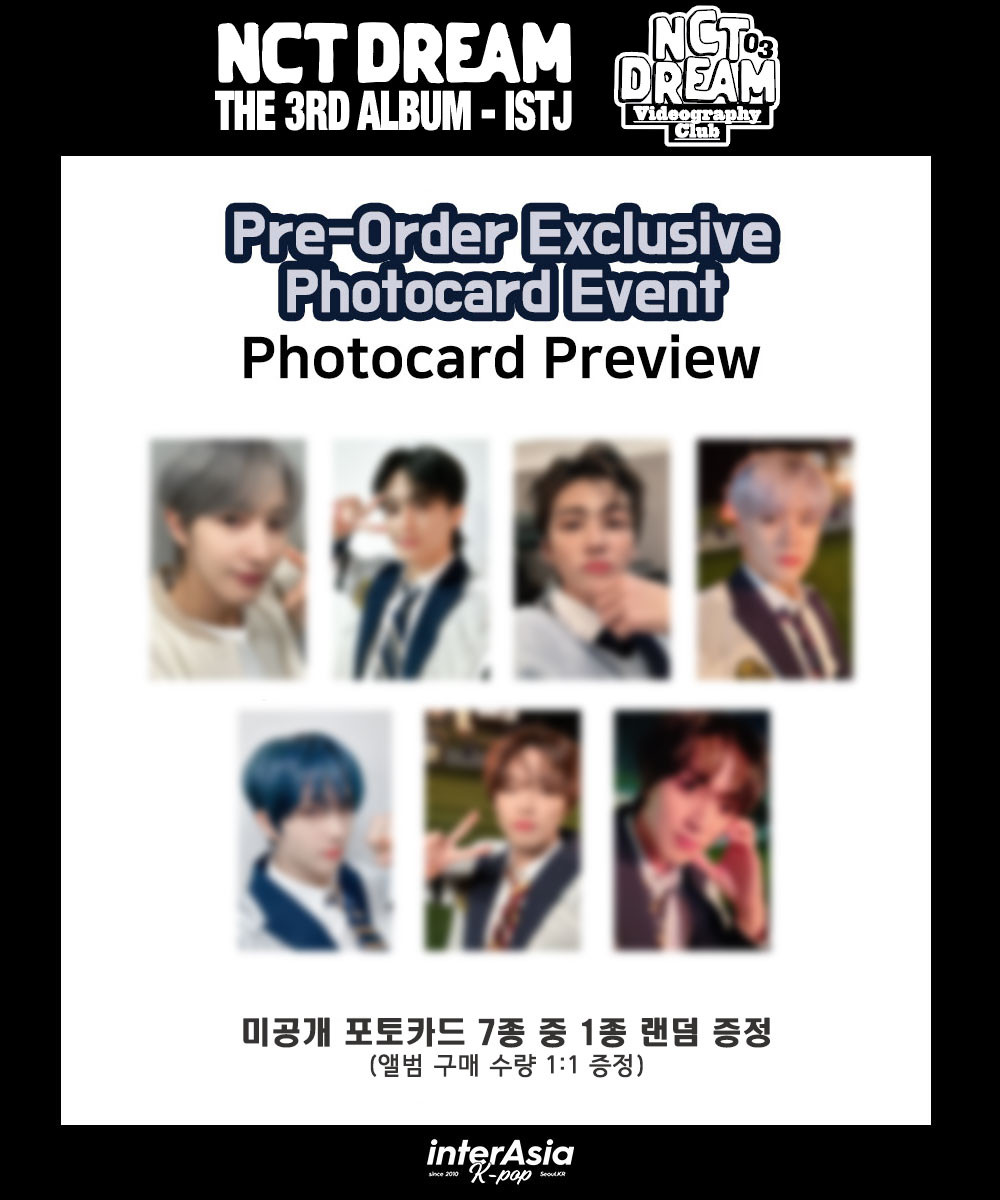 NCT DREAM - The 3rd Album [ISTJ] (Photobook Ver.) Random +
