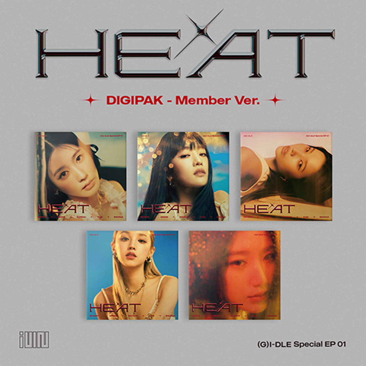 (G)I-DLE - Special 1st EP [HEAT] (DIGIPAK - Member Random Ver.)