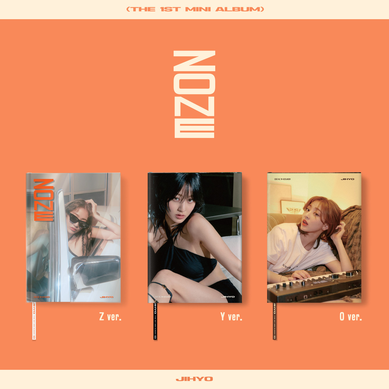 JIHYO TWICE  1st Mini Album ZONE Random Ver