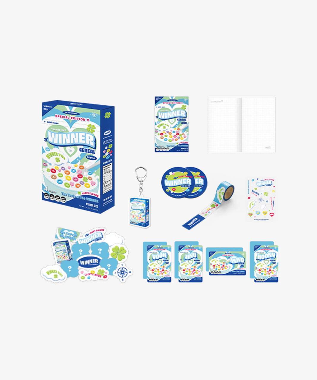 ANNIVERSARY WINNER  2023 DEBUT ANNIVERSARY CEREAL DECO KIT