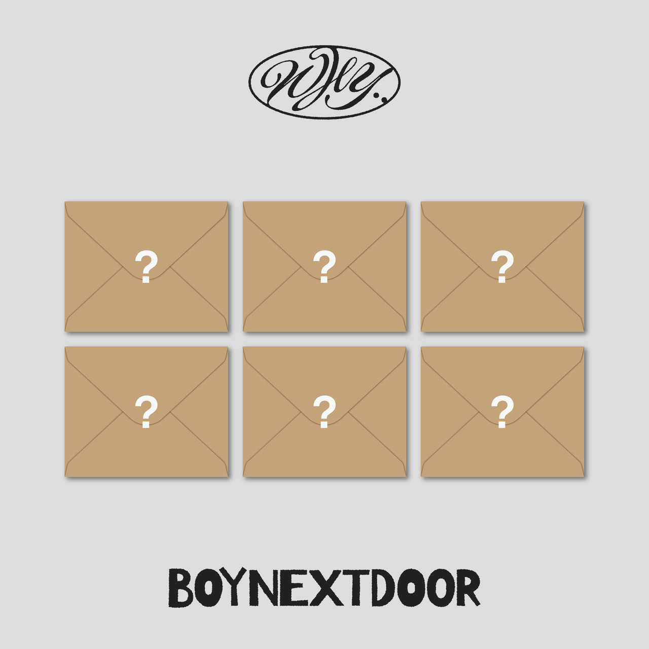 BOYNEXTDOOR  1st EP WHY  LETTER Random Ver