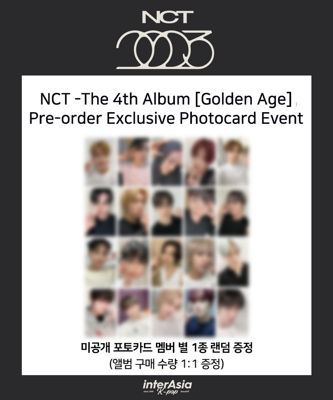 NCT - The 4th Album [Golden Age] (Collecting Ver.) (Random)