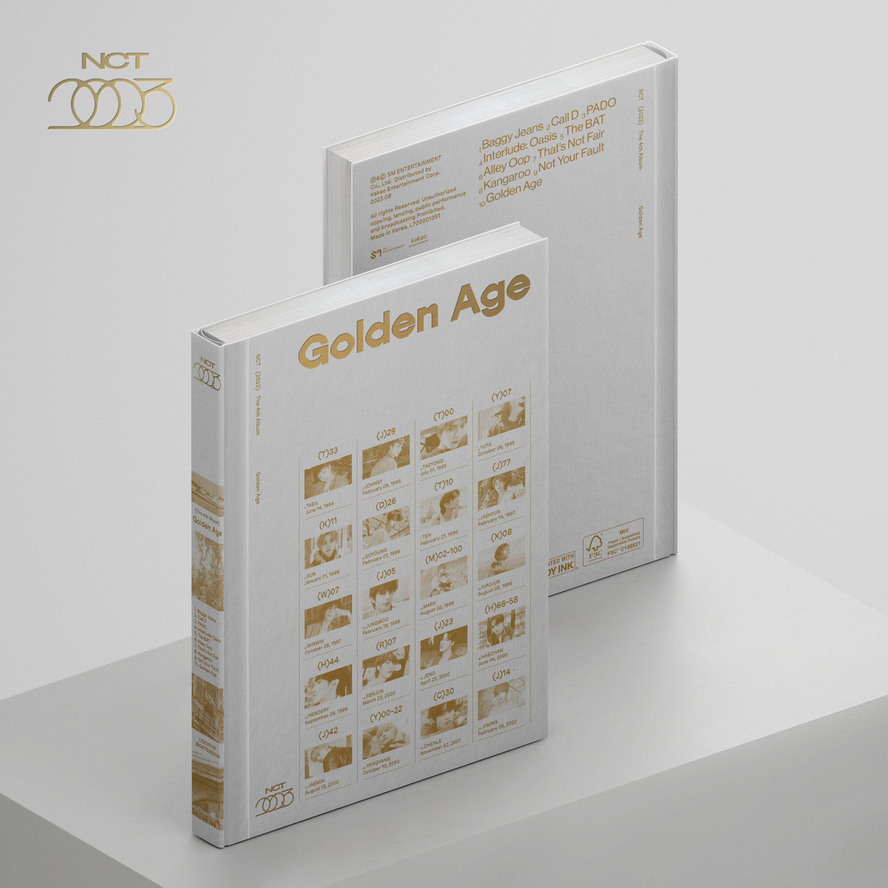 NCT - The 4th Album [Golden Age] (Archiving Ver.)