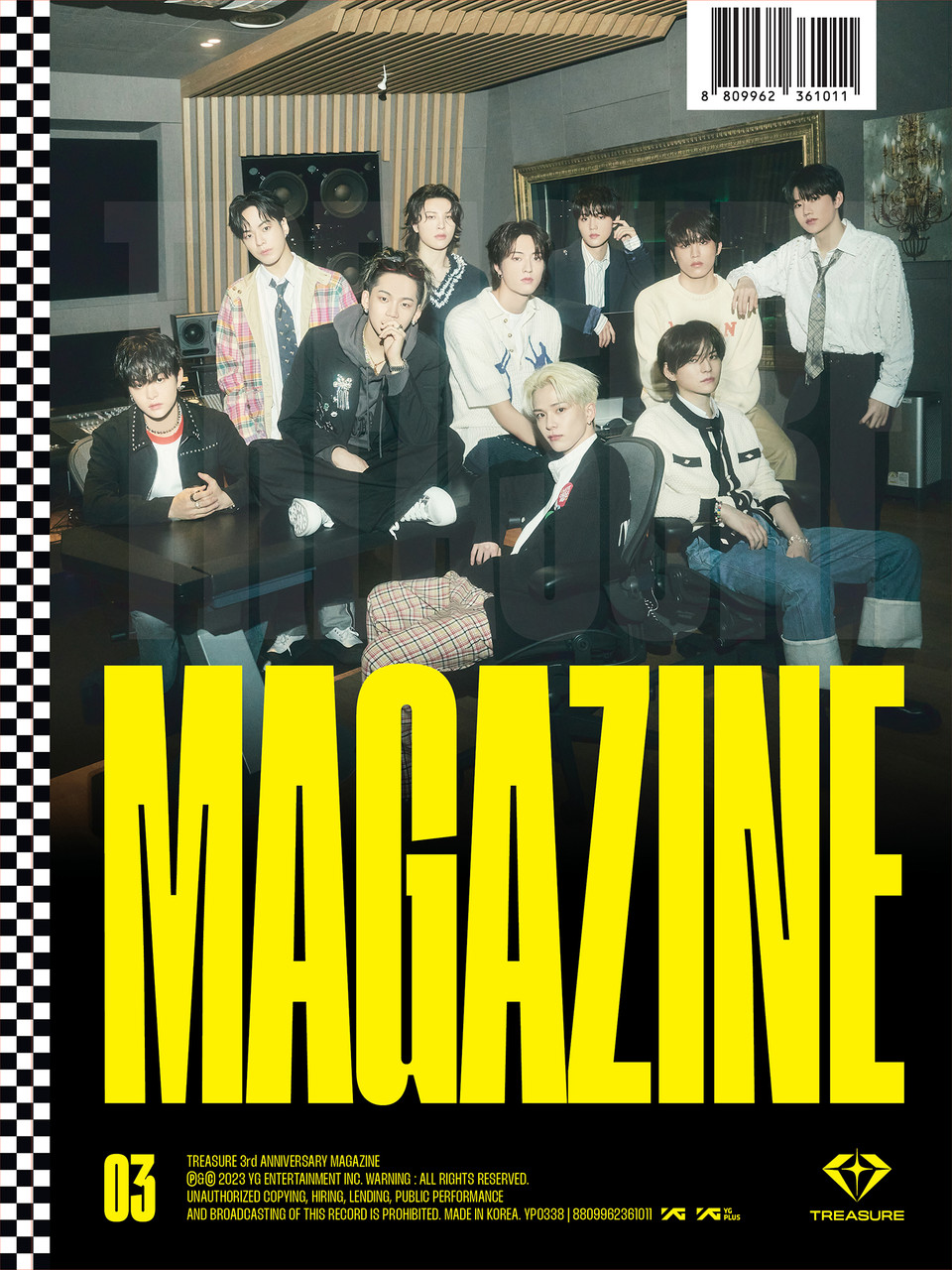 TREASURE - TREASURE 3rd ANNIVERSARY MAGAZINE