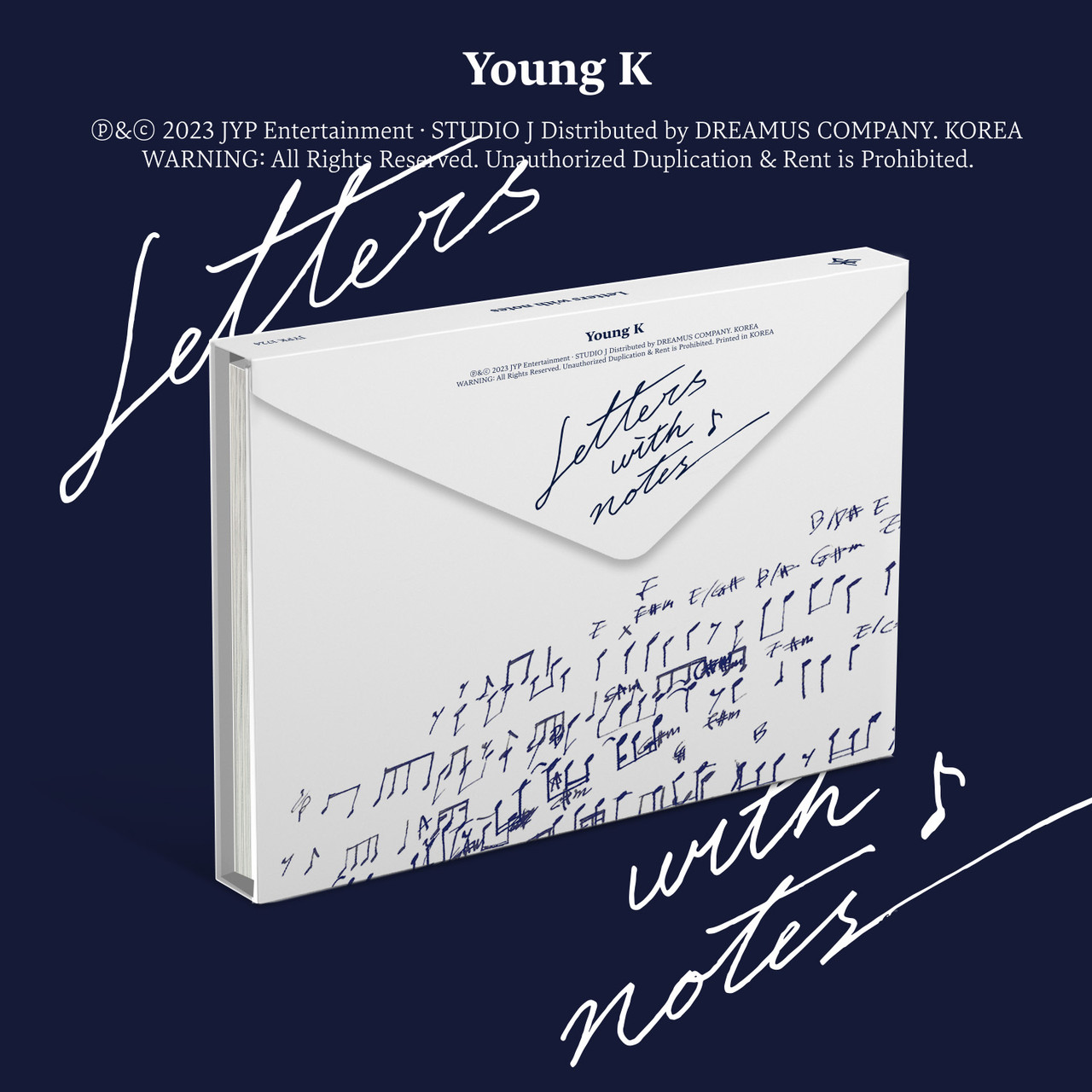 Young K DAY6  Letters with notes