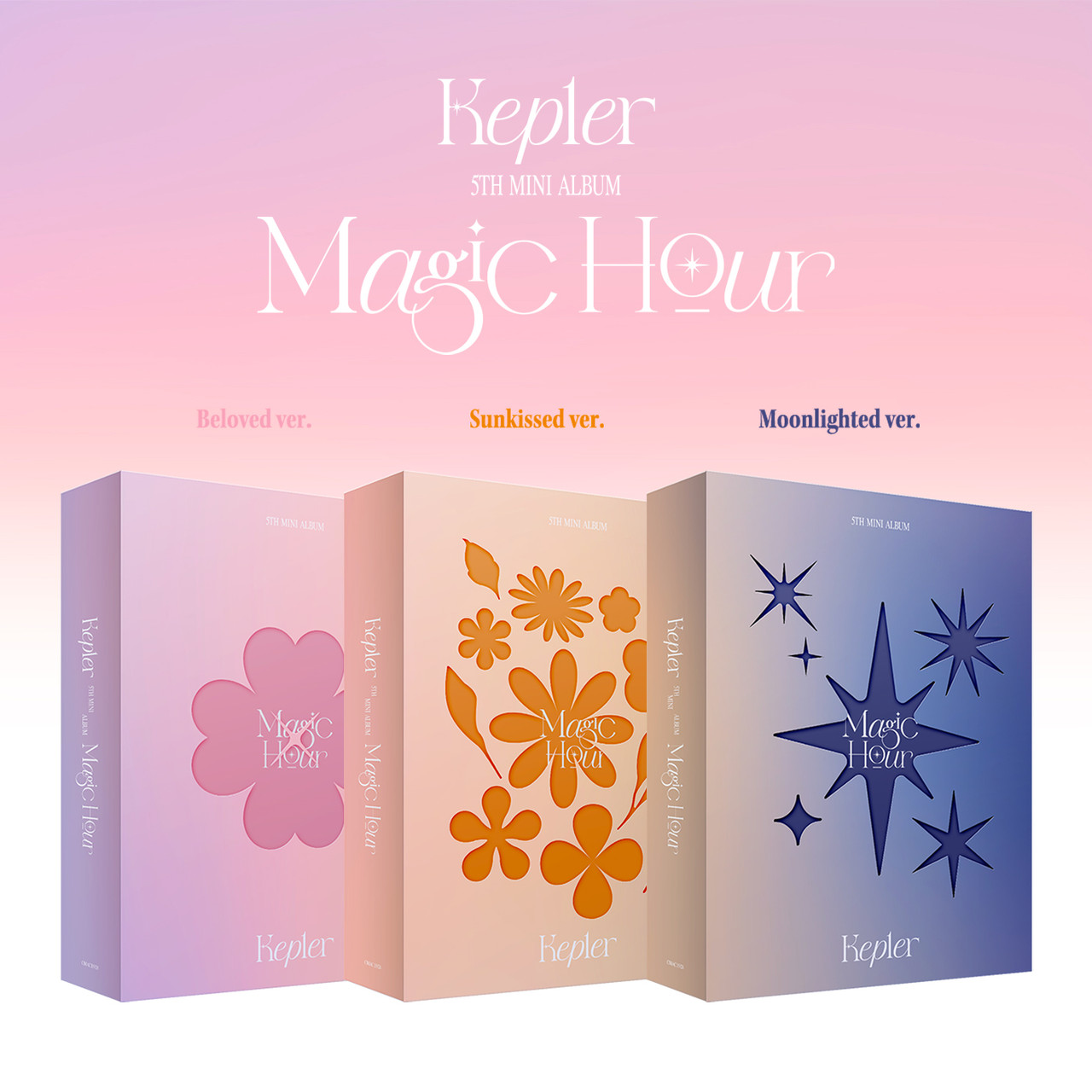 Kep1er  5th Mini Album Magic Hour Random Ver