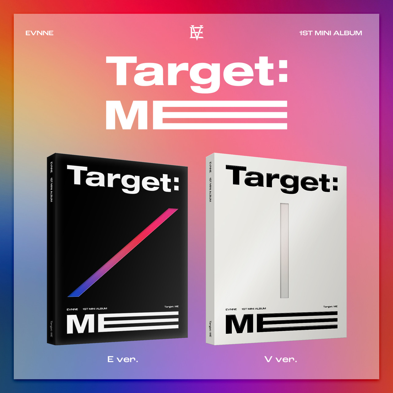 EVNNE - 1st Mini Album [Target: ME] (Random Ver.) - interAsia