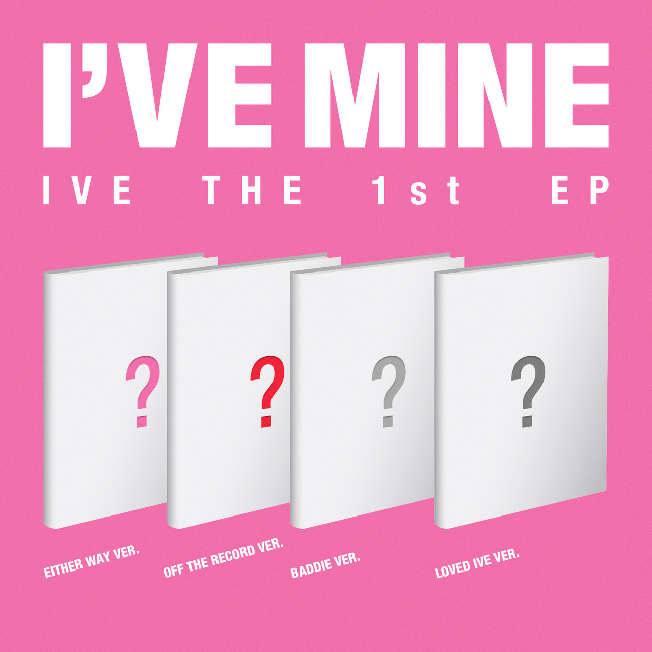 IVE  THE 1st EP IVE MINE Random Ver