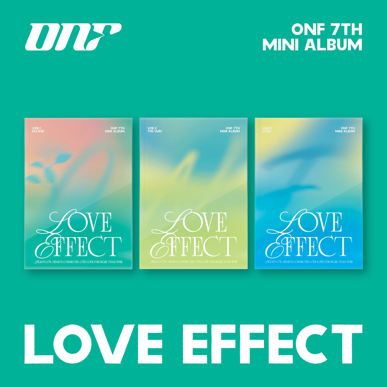 ONF  7th Mini Album LOVE EFFECT Random Ver