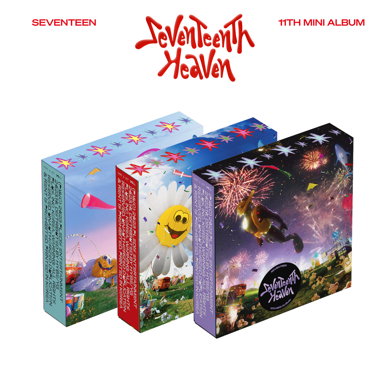 SEVENTEEN - 11th Mini Album [SEVENTEENTH HEAVEN] (Random Ver 