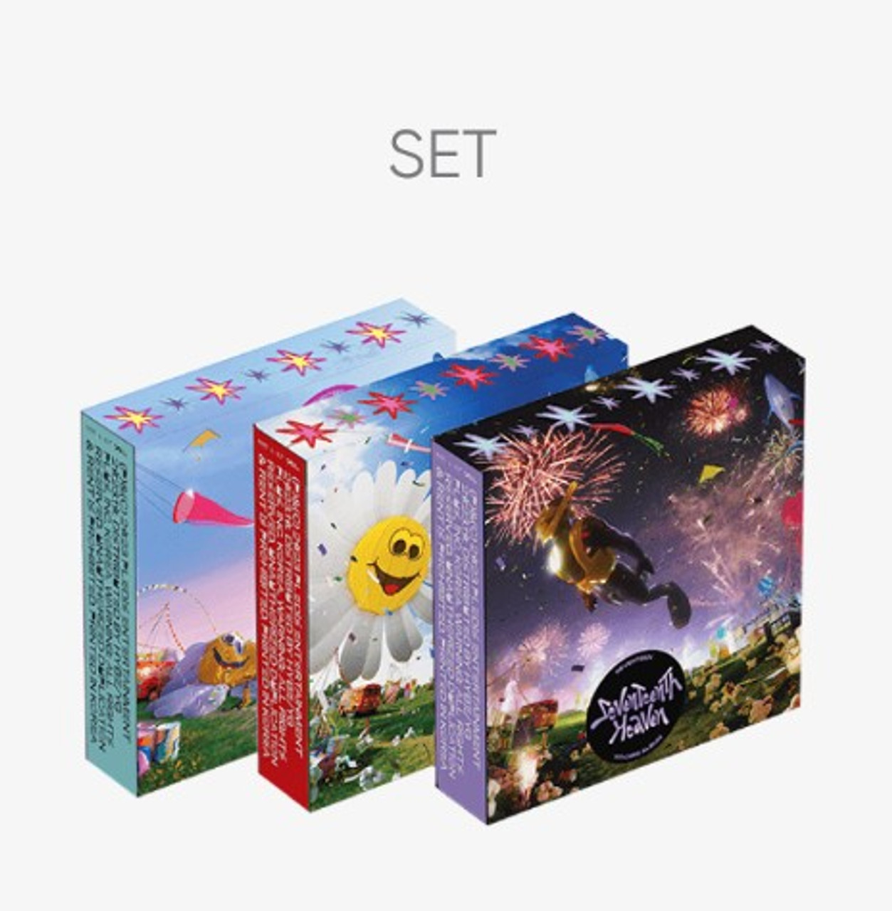  SEVENTEEN  11th Mini Album SEVENTEENTH HEAVEN SET Ver  and  Weverse Gift WS with weverse shop gift