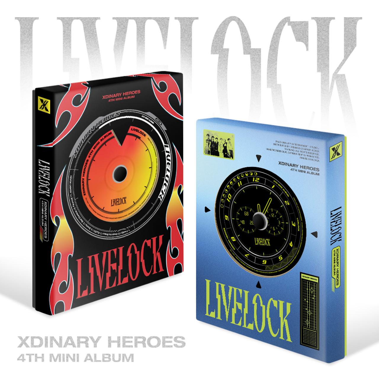 Xdinary Heroes - 4th Mini Album [Livelock] (Random Ver.) - interAsia