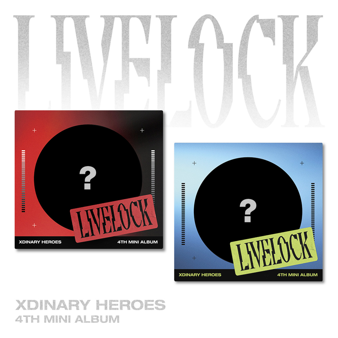 Xdinary Heroes  4th Mini Album Livelock Digipack Random Ver
