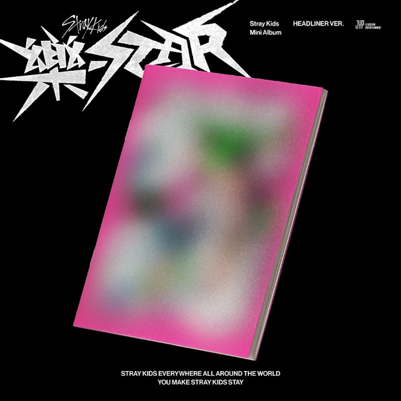 Stray Kids - Mini Album [樂-STAR] (HEADLINER Ver.) + Random Photocard (JYP  Shop)