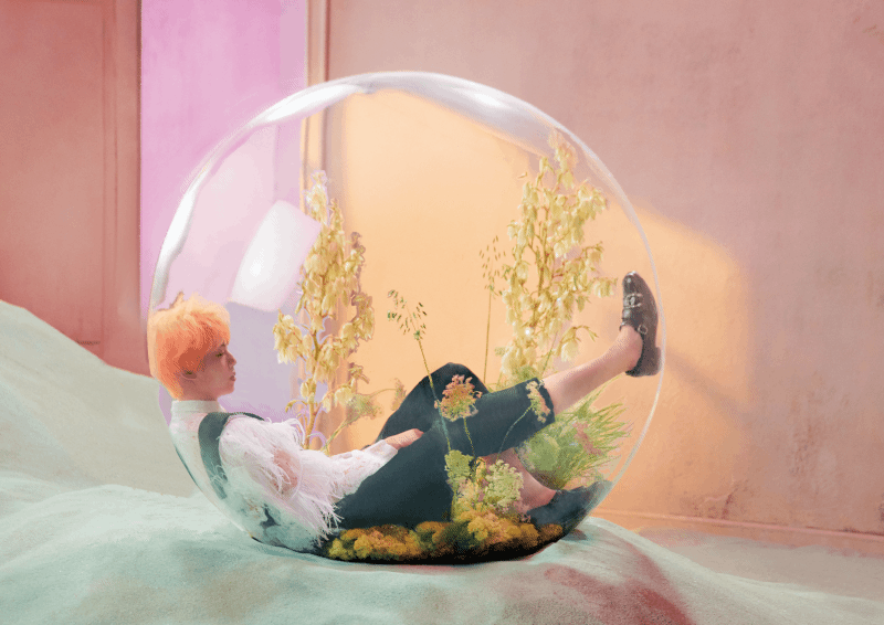 JIN (BTS) - LOVE YOURSELF 結 'Answer' POSTCARD Lenticular - interAsia