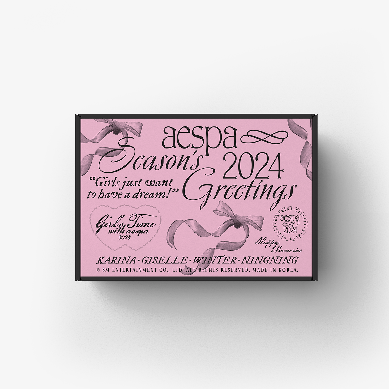 アイドル aespa 2024 Season's Greetings aespa – 2024 aespa SEASON'S GREETINGS + Photocard SET - interAsia