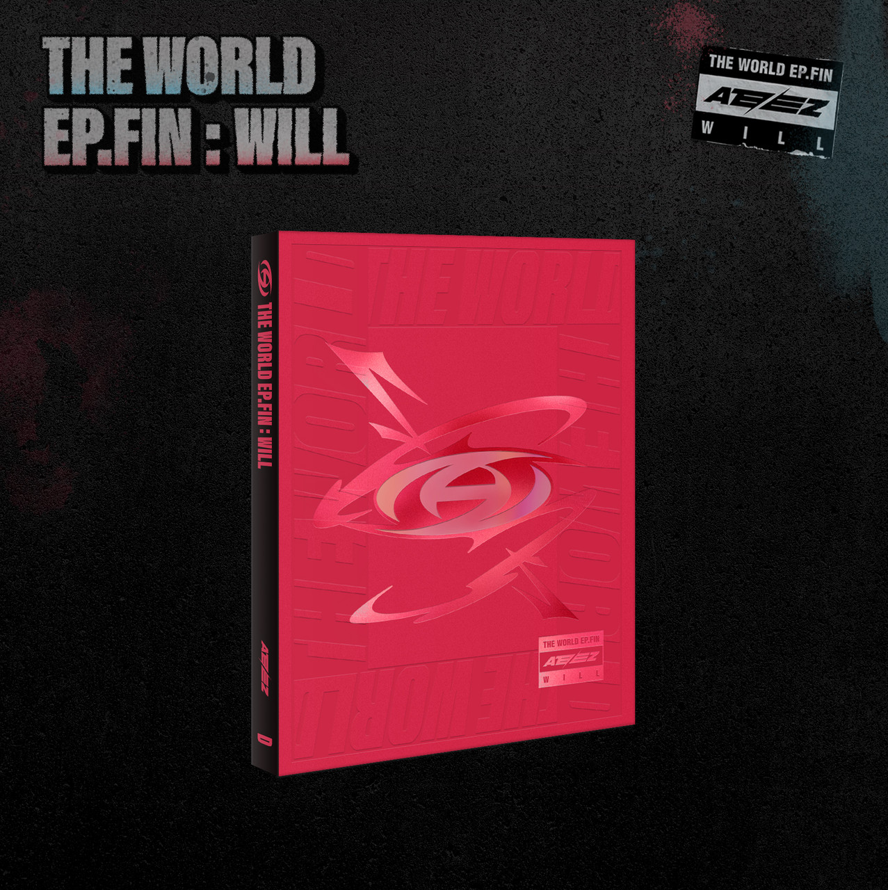 ATEEZ  2nd Full Album THE WORLD EPFIN  WILL Random Ver