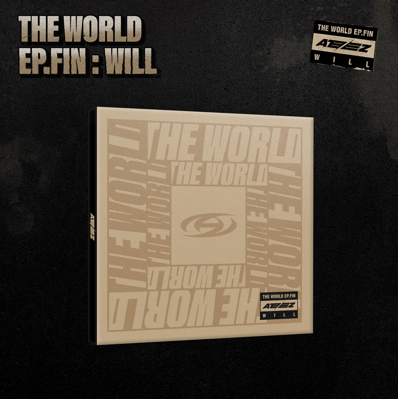 ATEEZ  2nd Full Album THE WORLD EPFIN  WILL Digipak Random Ver