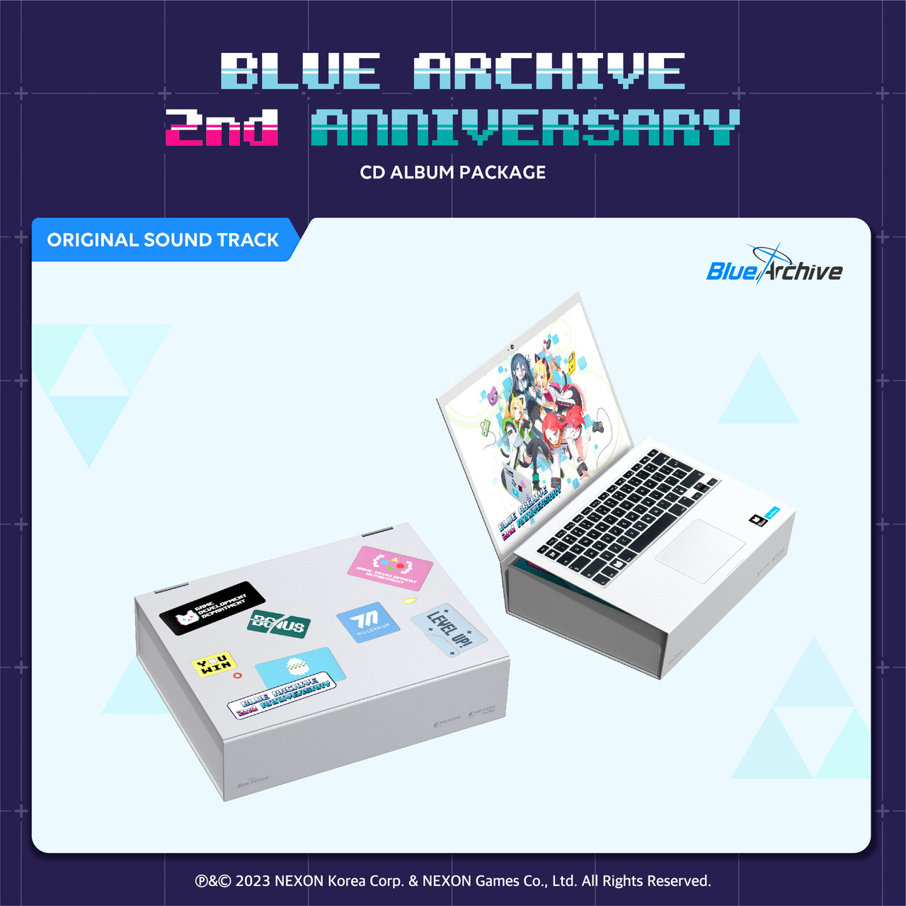 BLUE ARCHIVE - 2nd ANNIVERSARY OST (CD ALBUM PACKAGE) - interAsia