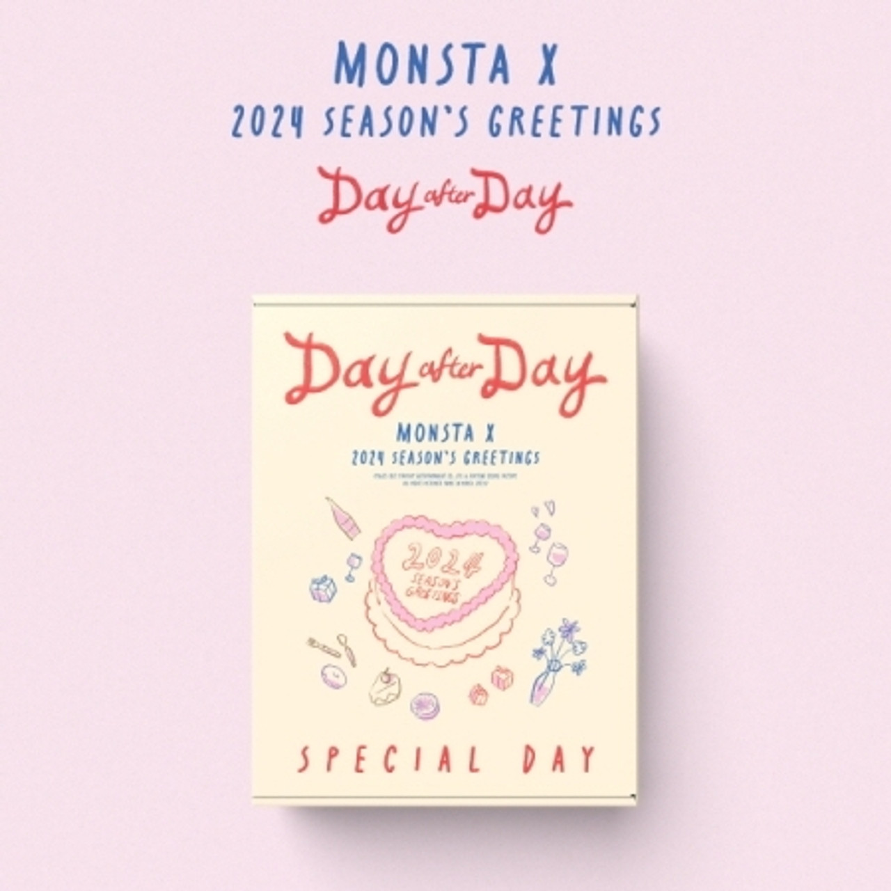 MONSTA X  2024 SEASONS GREETINGS Day after Day  SPECIAL DAY ver