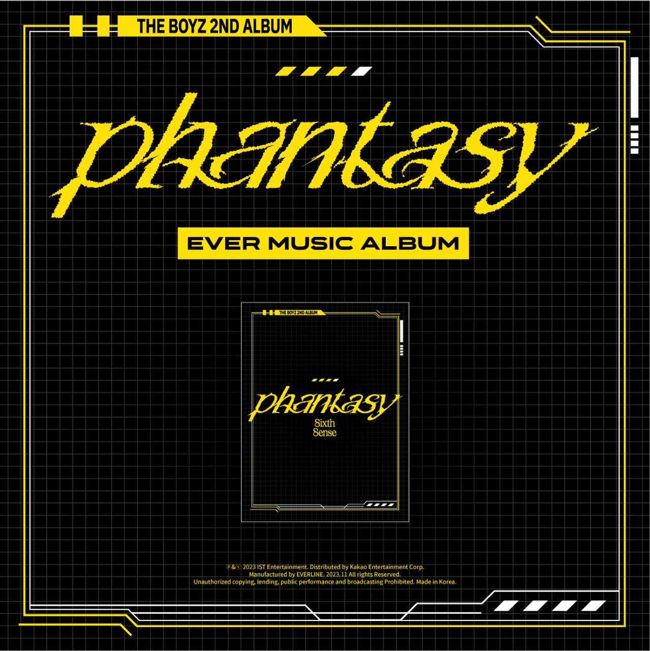 THE BOYZ - 2ND ALBUM [PHANTASY] Pt.2 Sixth Sense (EVER ver 