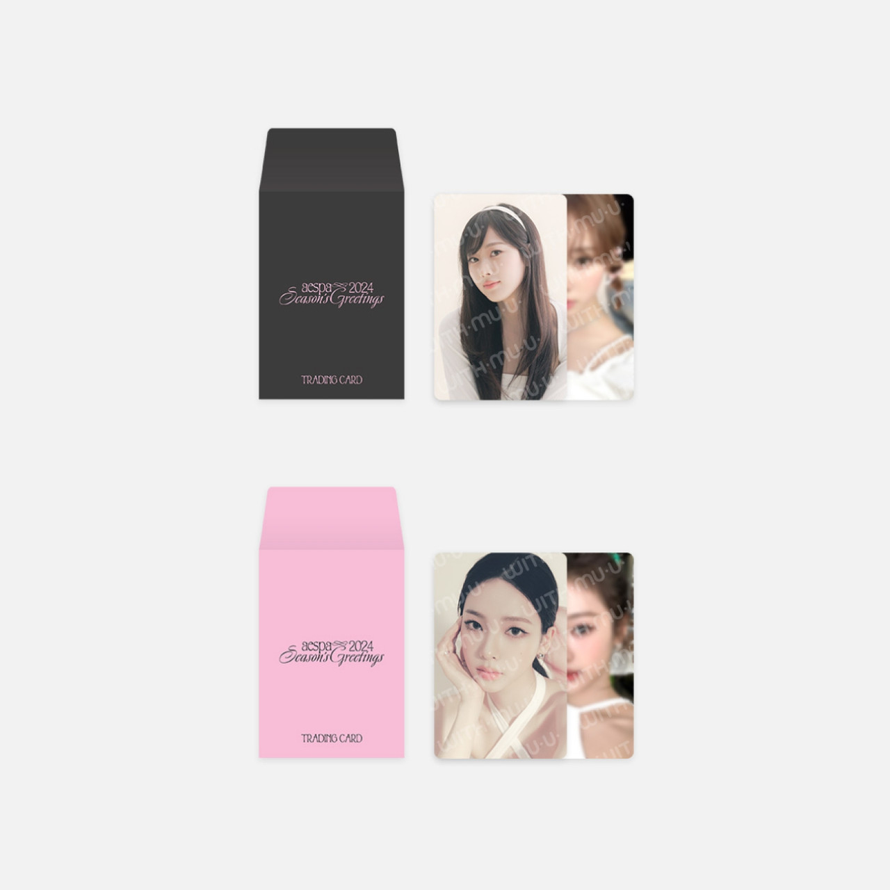 aespa - 12 RANDOM TRADING CARD SET (A Ver.) / 2024 SEASON'S