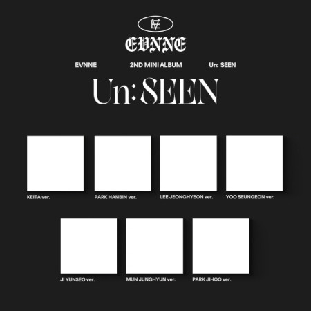 EVNNE - 2ND MINI ALBUM [Un: SEEN] (Digipack VER.) (Random Ver