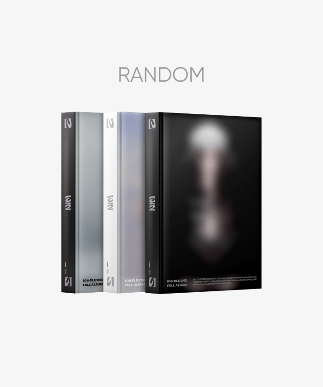 GIDLE  2ND FULL ALBUM 2 Random Ver  and  Weverse Gift WS