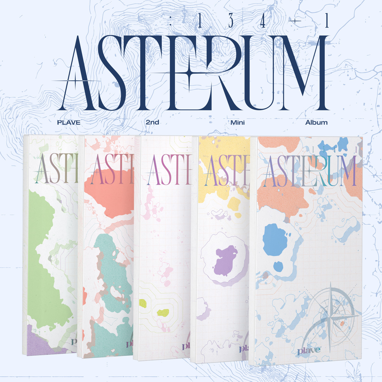 PLAVE  The 2nd Mini Album ASTERUM  1341 Mini CD Ver