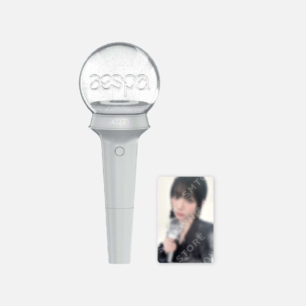 aespa  OFFICIAL FANLIGHT  and  Random Photocard