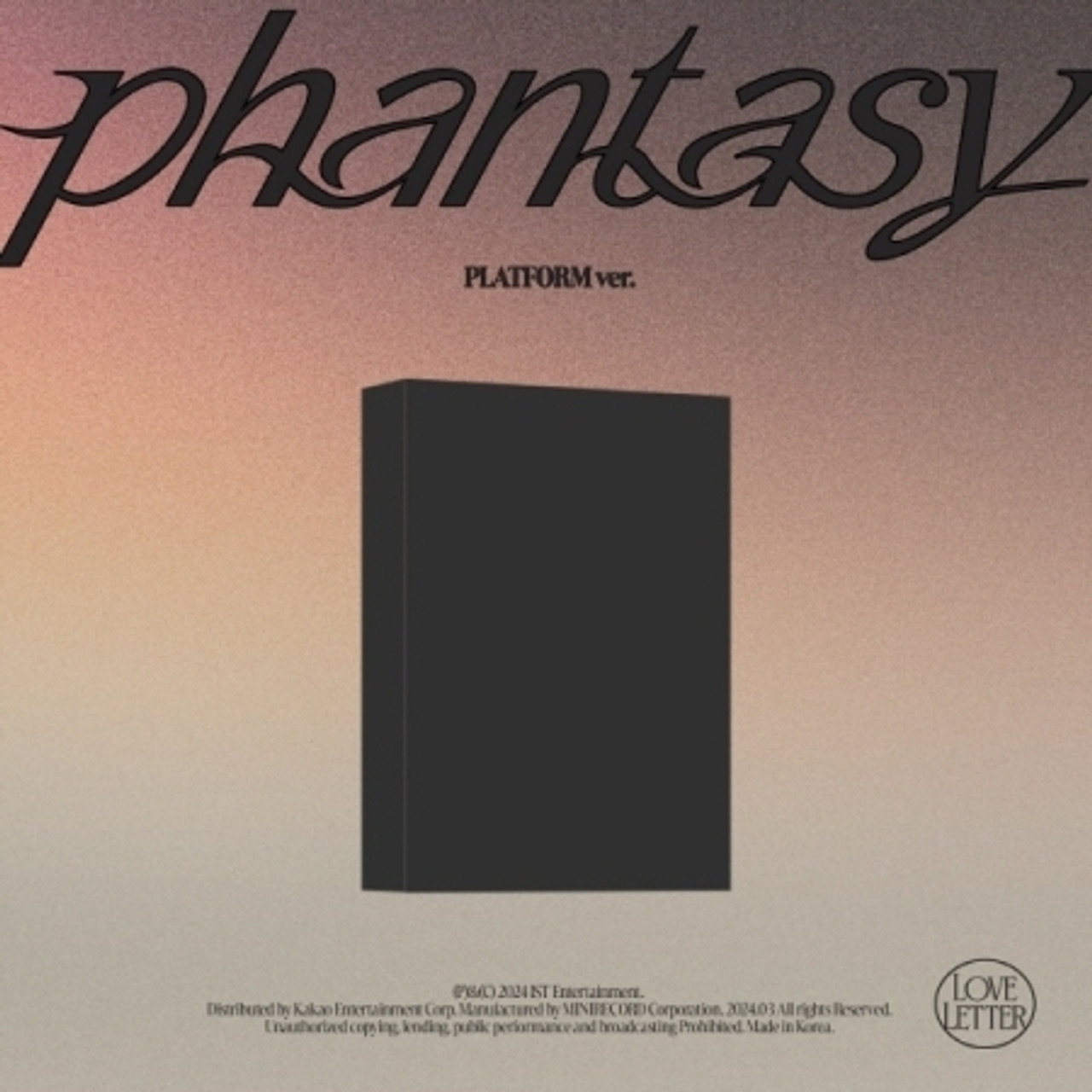 THE BOYZ - 2ND ALBUM [Phantasy_ Pt.3 Love Letter] (PLATFORM) (White ver)