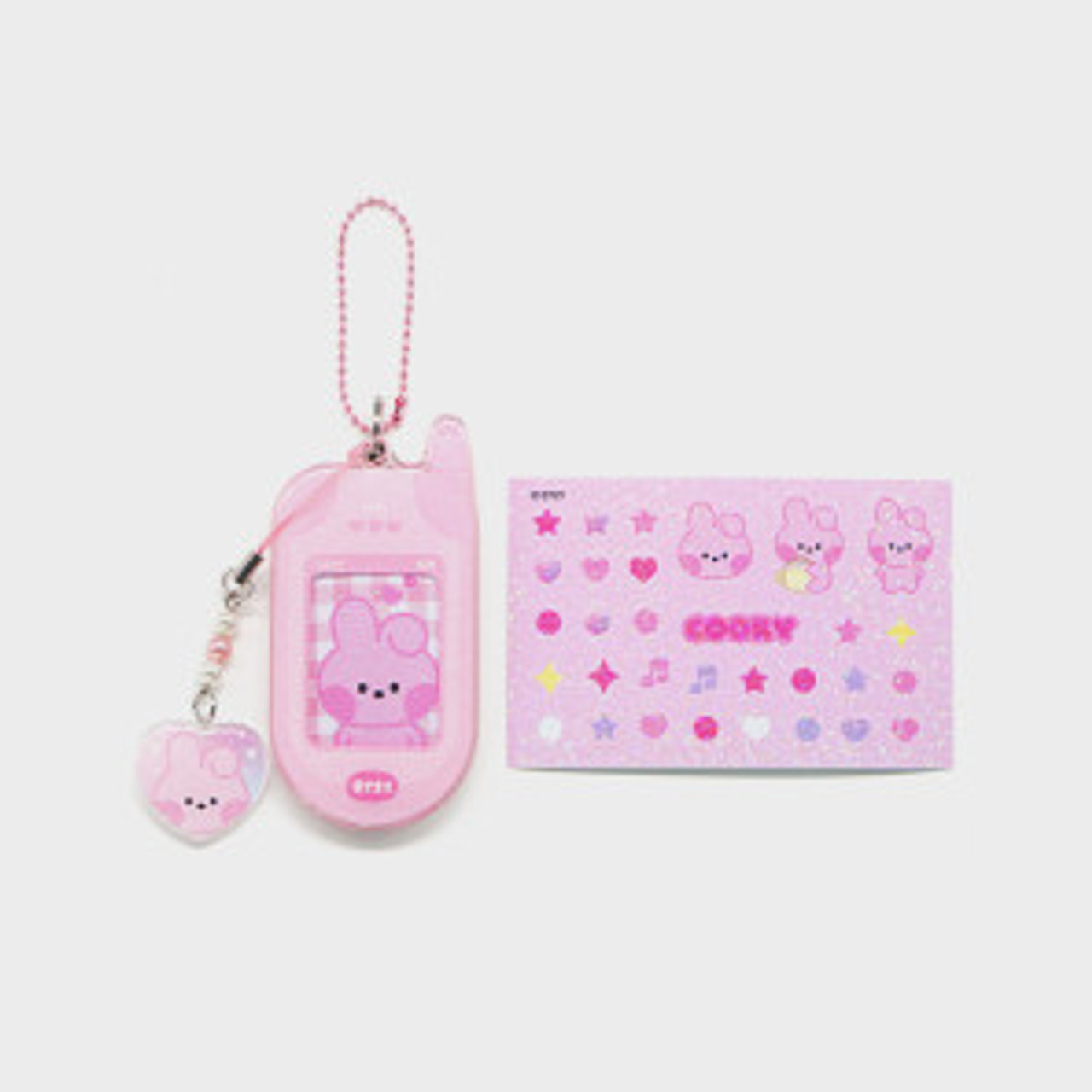 BT21 - minini RETRO PHONE KEYRING (COOKY ver)