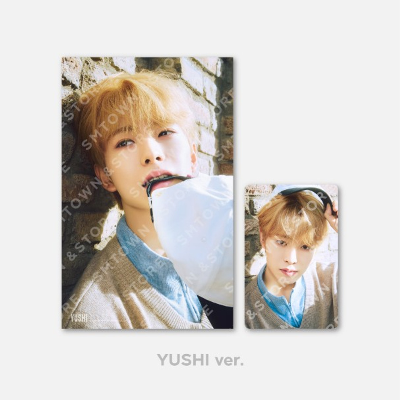 NCT WISH - WISH STATION - 4X6 PHOTO SET (YUSHI VER)