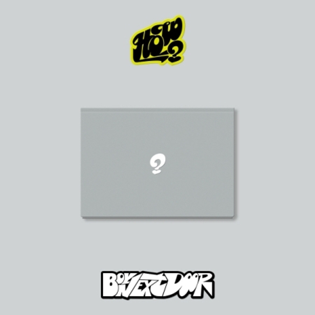 BOYNEXTDOOR  2nd EP HOW? Sticker ver Random Ver