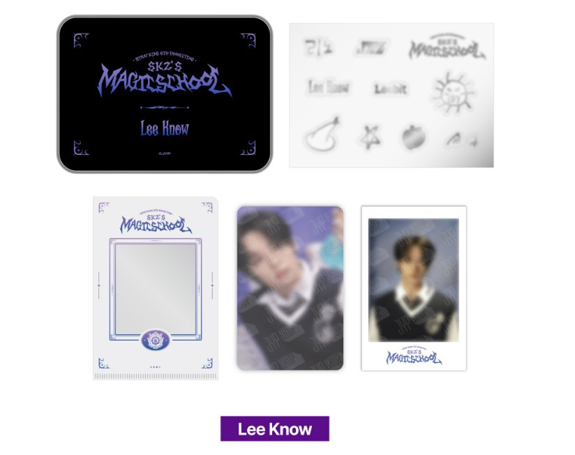 Stray Kids Lee Know グッズセット Stray Kids - 'SKZ'S MAGIC SCHOOL' - PHOTO DECO SET (Lee Know