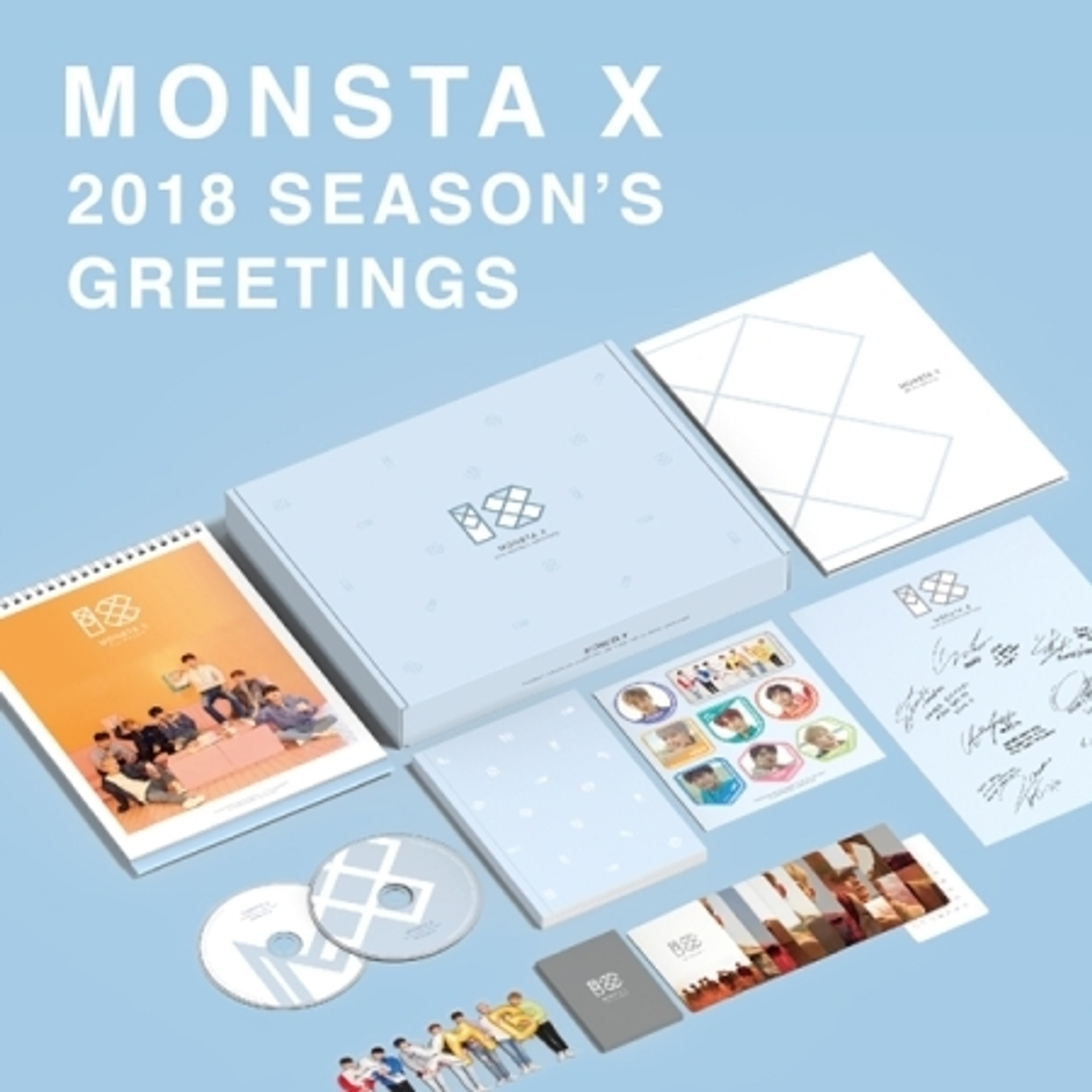 MONSTA X - 2020 SEASON'S GREETINGS - interAsia